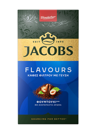 10040428 Jacobs Flavours Hazelnut 250g Carton V5 PRD v01