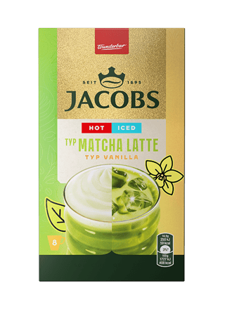 Jacobs Specialties Matcha Latte Vanilla 8x14
