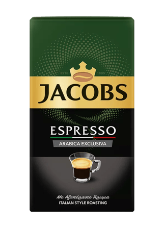 Jacobs Espresso Arabica 250g  Front